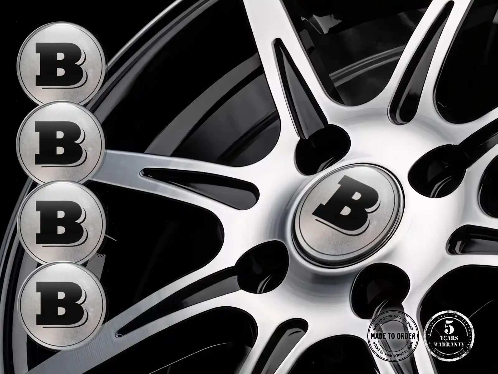 Brabus Raddekoration Ausgabe Auto Performance Wave